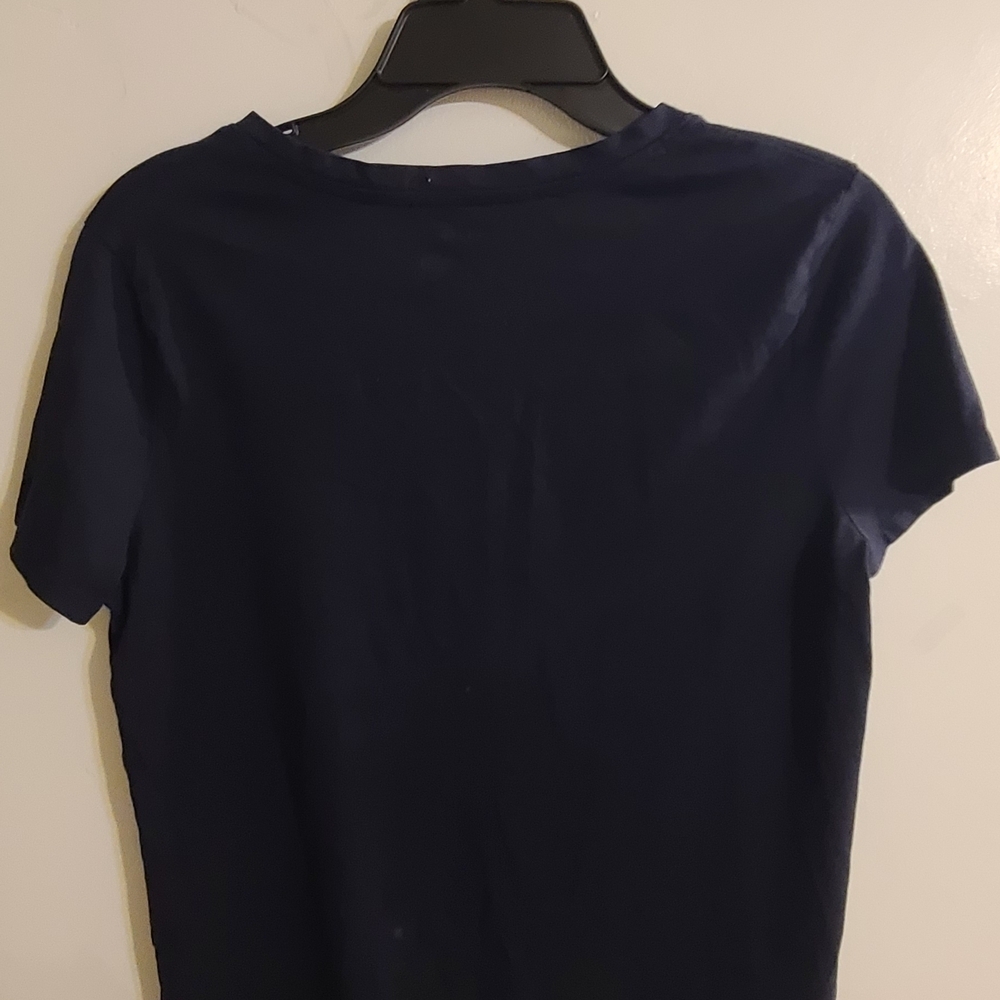 Tommy Hilfiger Navy Short Sleeve Tee - Picture 3 of 3